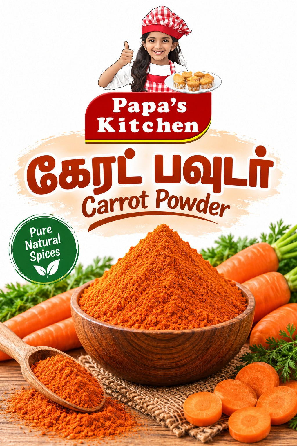 Carrot Powder 100g