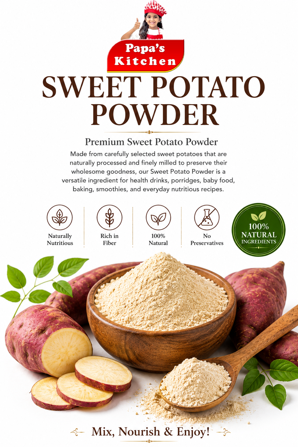 Sweet Potato Powder 100g