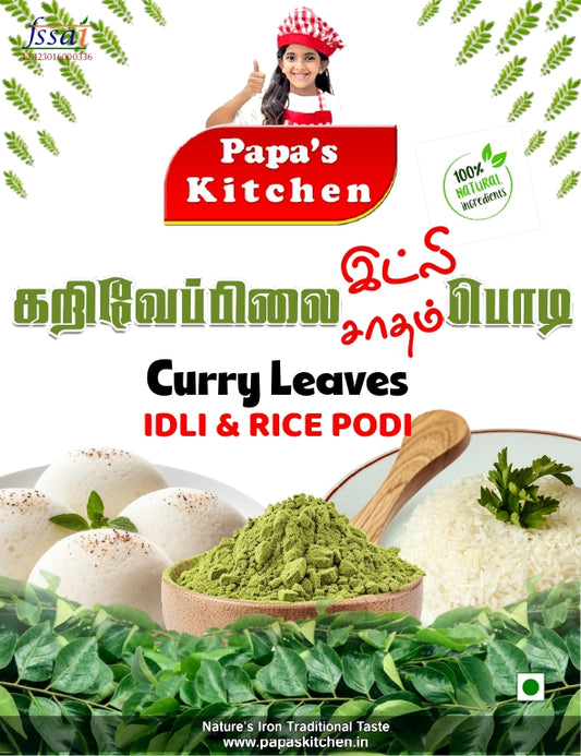 Curry leaves Idli & Rice Podi 200g