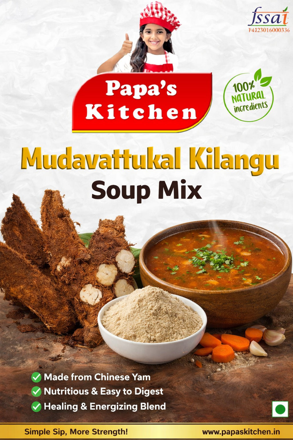 Mudavattukal Kilangu Soup Mix 100g