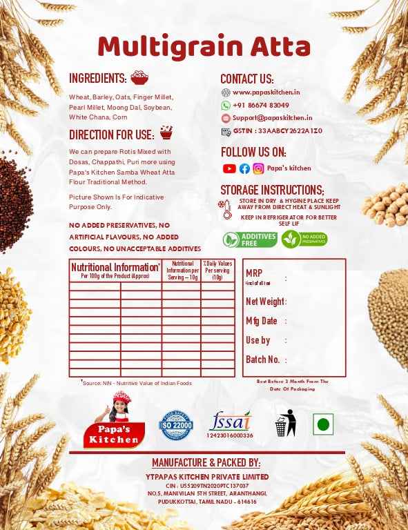 Multigrain Atta 500g