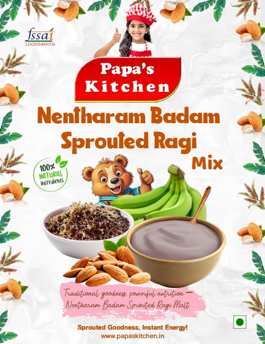 Nenthram Badam Sprouted Ragi Mix 250g