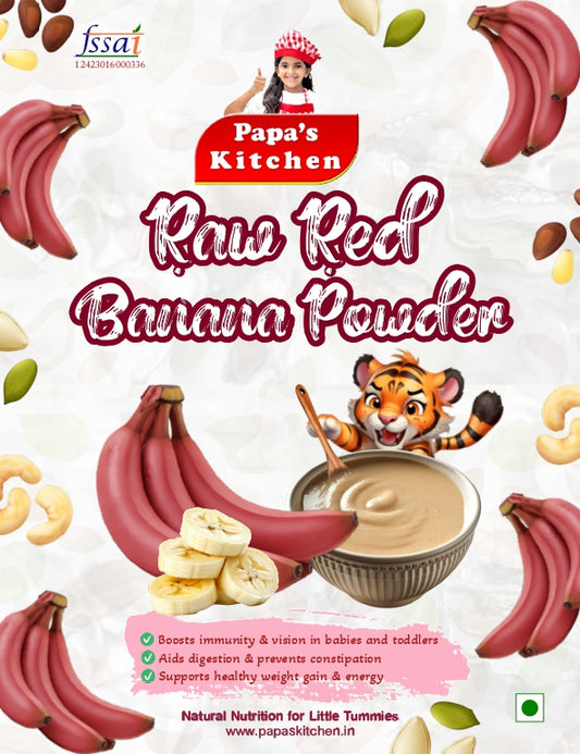 Raw Red Banana Powder 250g