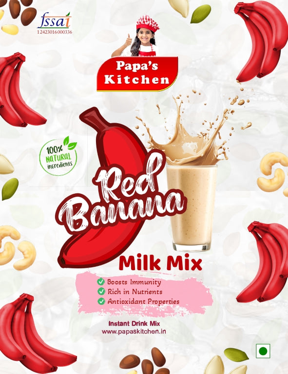 Red Banana Malt / Milk Mix 250g