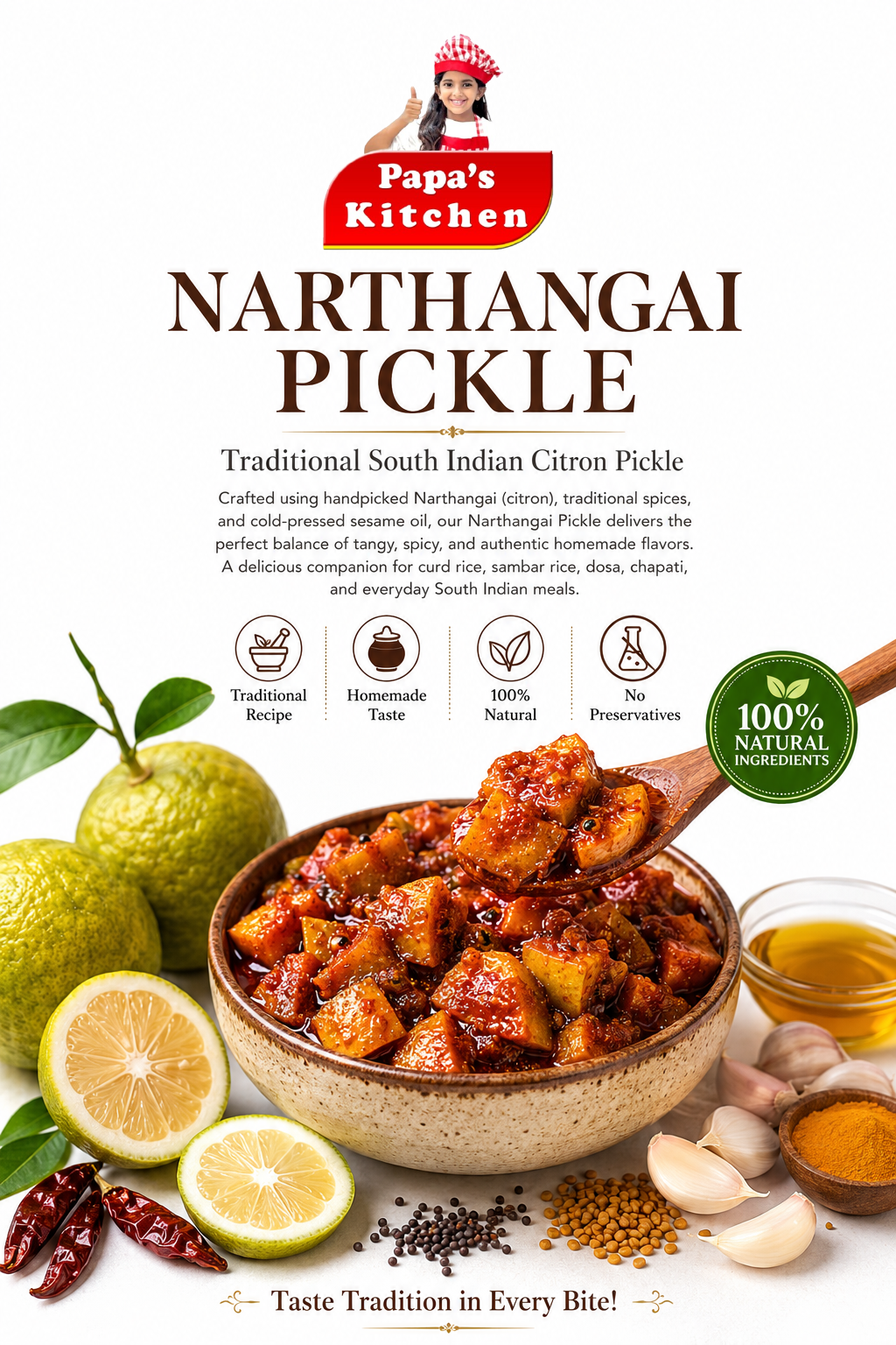 Narthangai Pickle 250g