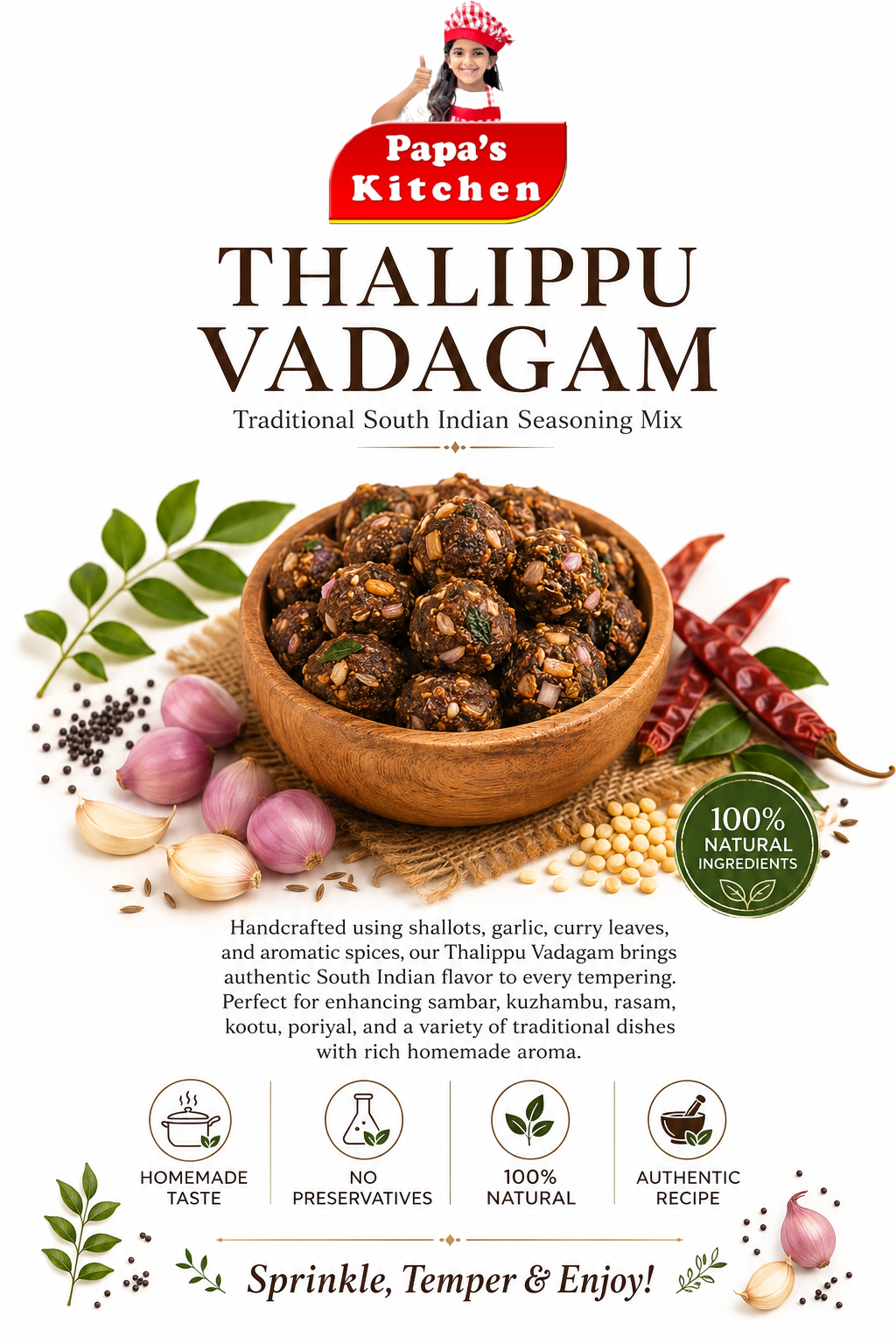 Thalippu Vadagam 250g